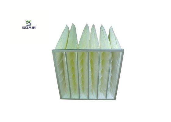 F6 Ultrasonik Sıfırlama Alüminyum Torba Filtresi Uzun Çalışma Süresi