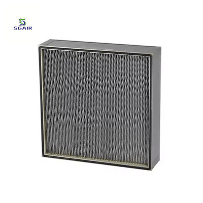 Sert Galvanizli Çelik Hava Temizleyici Filtreleri Tek Başlıklı MERV 9 110 Pa