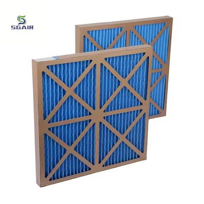 MERV8 11 13 HVAC AC Fırın Hava Filtreleri 20x25x1 20x20x1