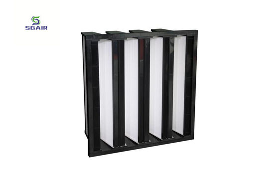 Yüksek Filtrasyon Verimliliği F9 12x24x12 Temiz Odalar İçin Yumruklu Hava Filtreleri