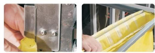 Manual Tek Başlı Çuvallama Filtresi Üretim Ekipmanı Makine