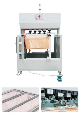 Yarım Otomatik Pnömatik Beş Başlı Kart Kapak Baskı Makinesi