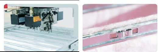 Çift Başlı Yarım Otomatik Riveting Makine Perforasyon Flanging Tipi