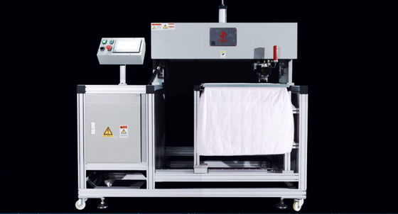 380V 7Pa Cep Filtresi için Yarım Otomatik Riveting Makinesi