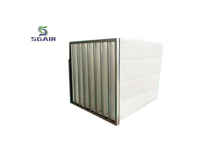 Formaldehitsiz Yapıştırıcı Hepa Torbası Hava Filtresi Yangına Dayanıklı 2.5mm