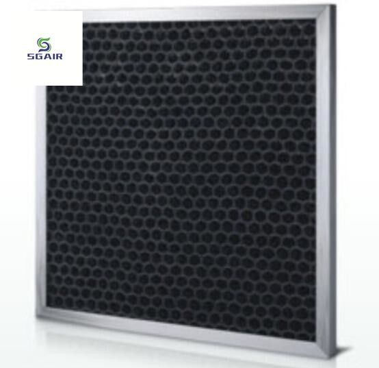 Honeycomb Aktif Karbon Hava Filtresi Daha İyi Adsorpsiyon ve Aerodinamik Performansı
