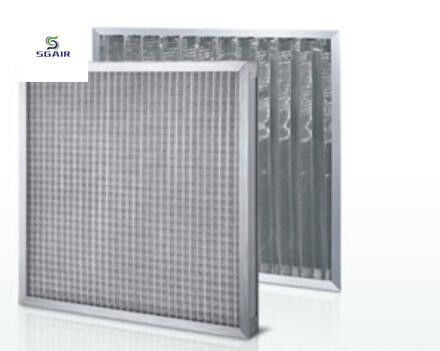 Çeşitli katmanlı metal örgütü, dalgalı alüminyum örgütü ve SS örgütü ile önceden filtre