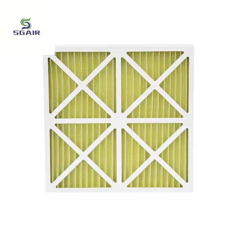 AC fırın Filtresi Değiştirme için Özel Yumruklu HVAC Hava Filtreleri