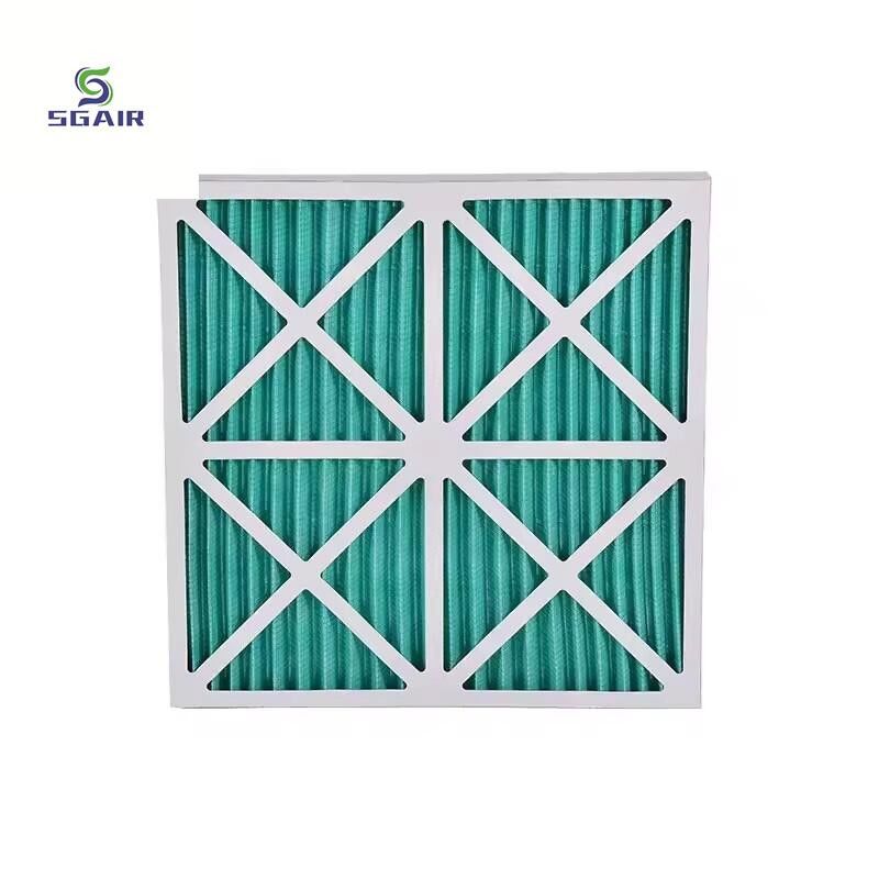 Özel 99.99% HVAC Hava Filtreleri 20x25x1 Düşük Hava Akış Direnci ile