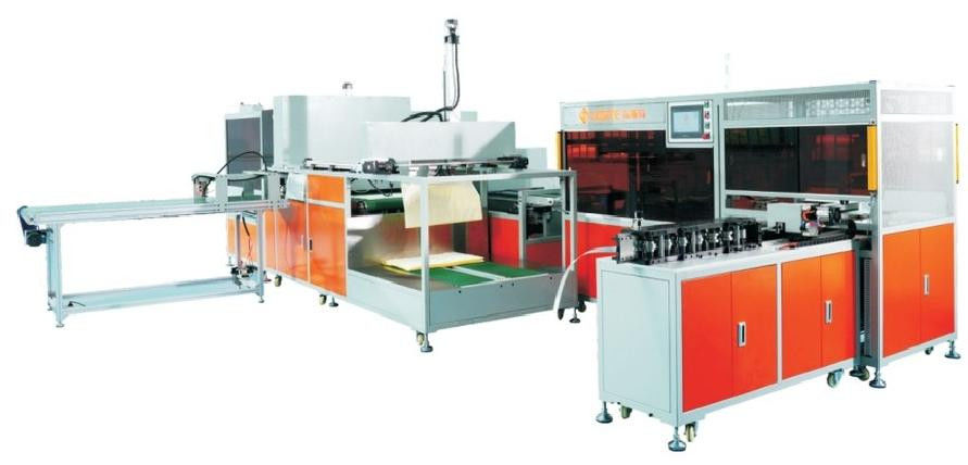 380V Tam Otomatik Filtre Üretim Ekipmanı / Filtre Torbası Yapma Makinesi