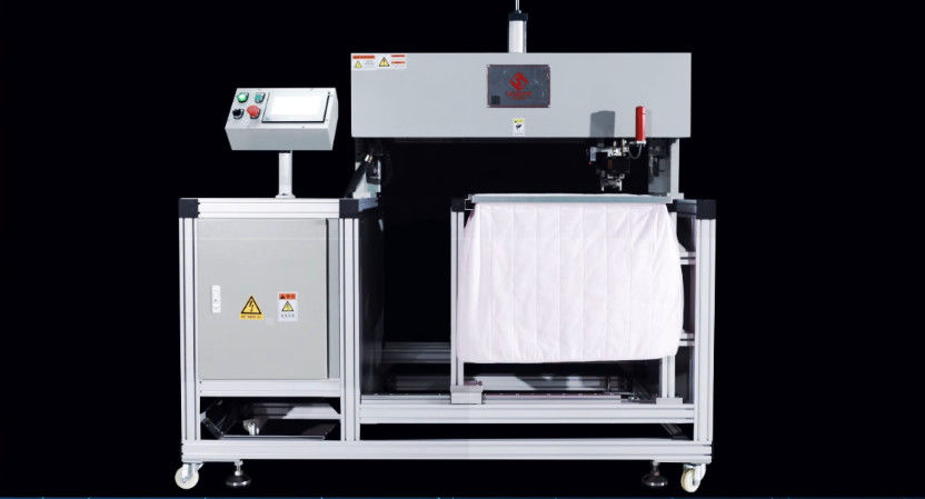 380V 7Pa Cep Filtresi için Yarım Otomatik Riveting Makinesi